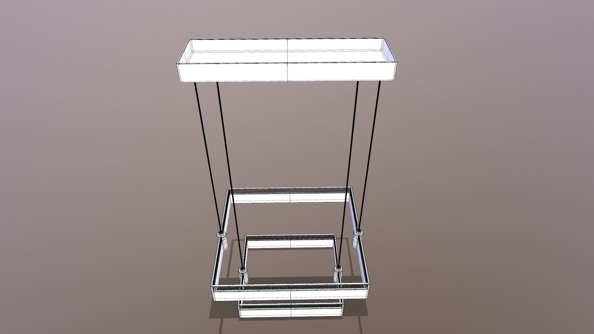 LED Pendant Light 3D model_8