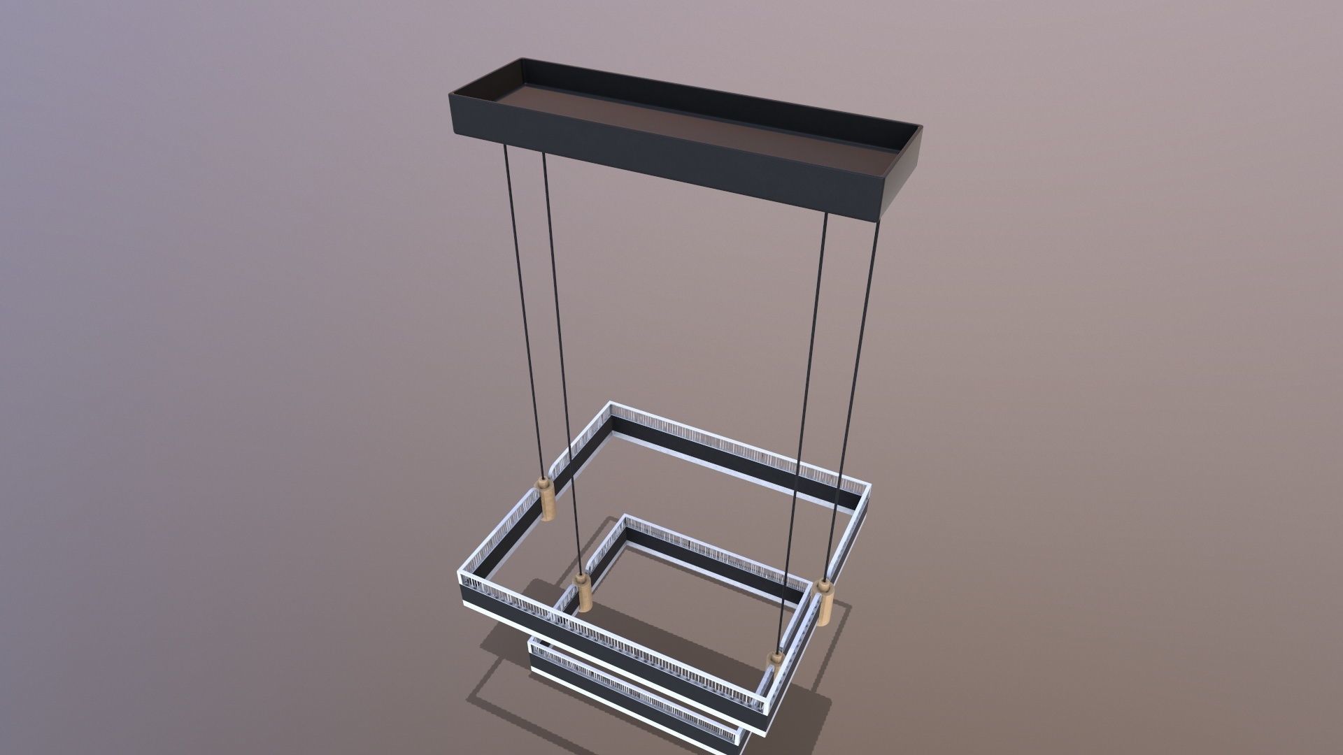 LED Pendant Light 3D model_7