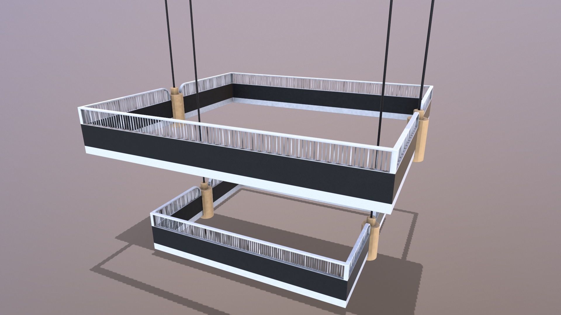 LED Pendant Light 3D model_5