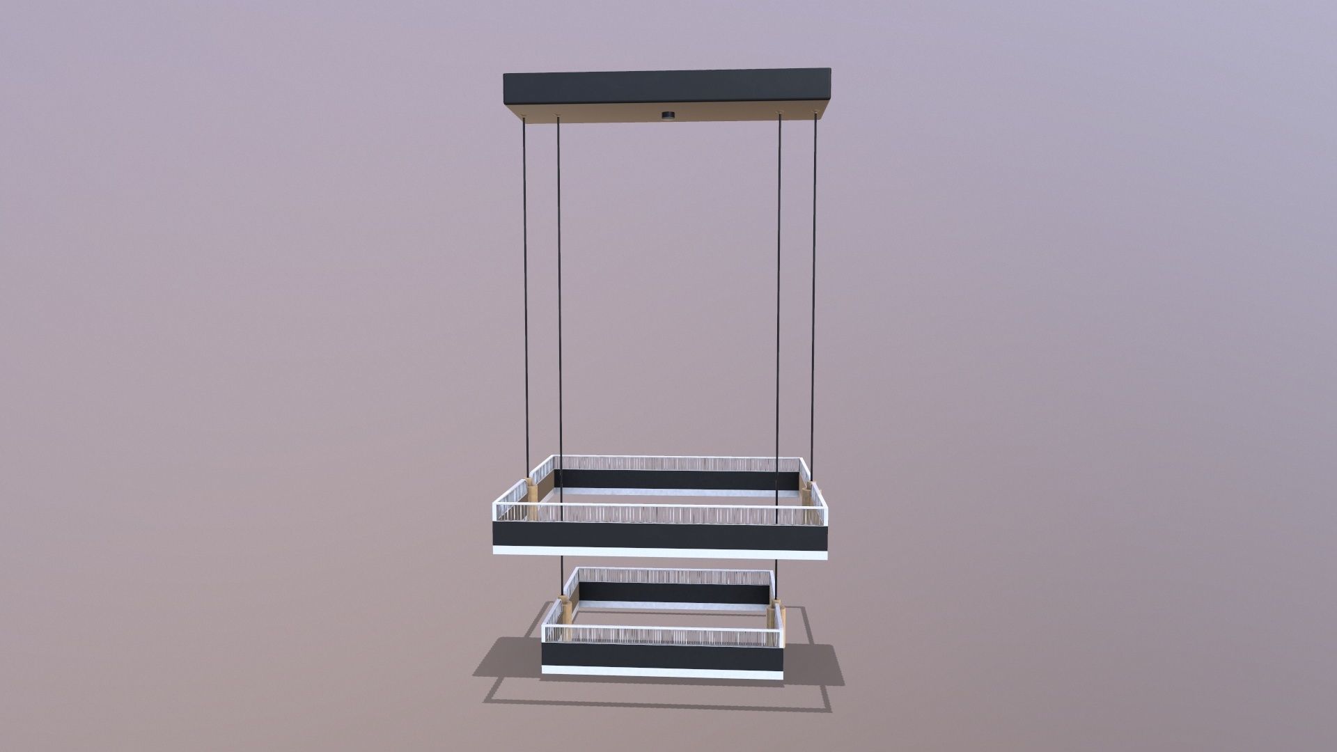 LED Pendant Light 3D model_2