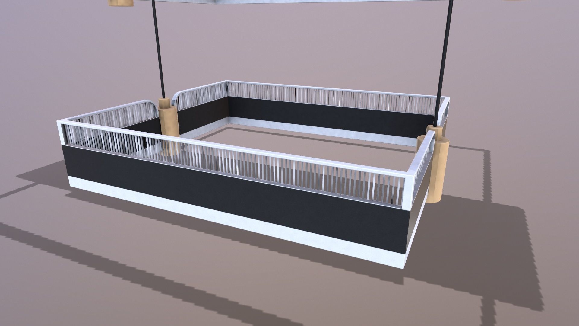 LED Pendant Light 3D model_4