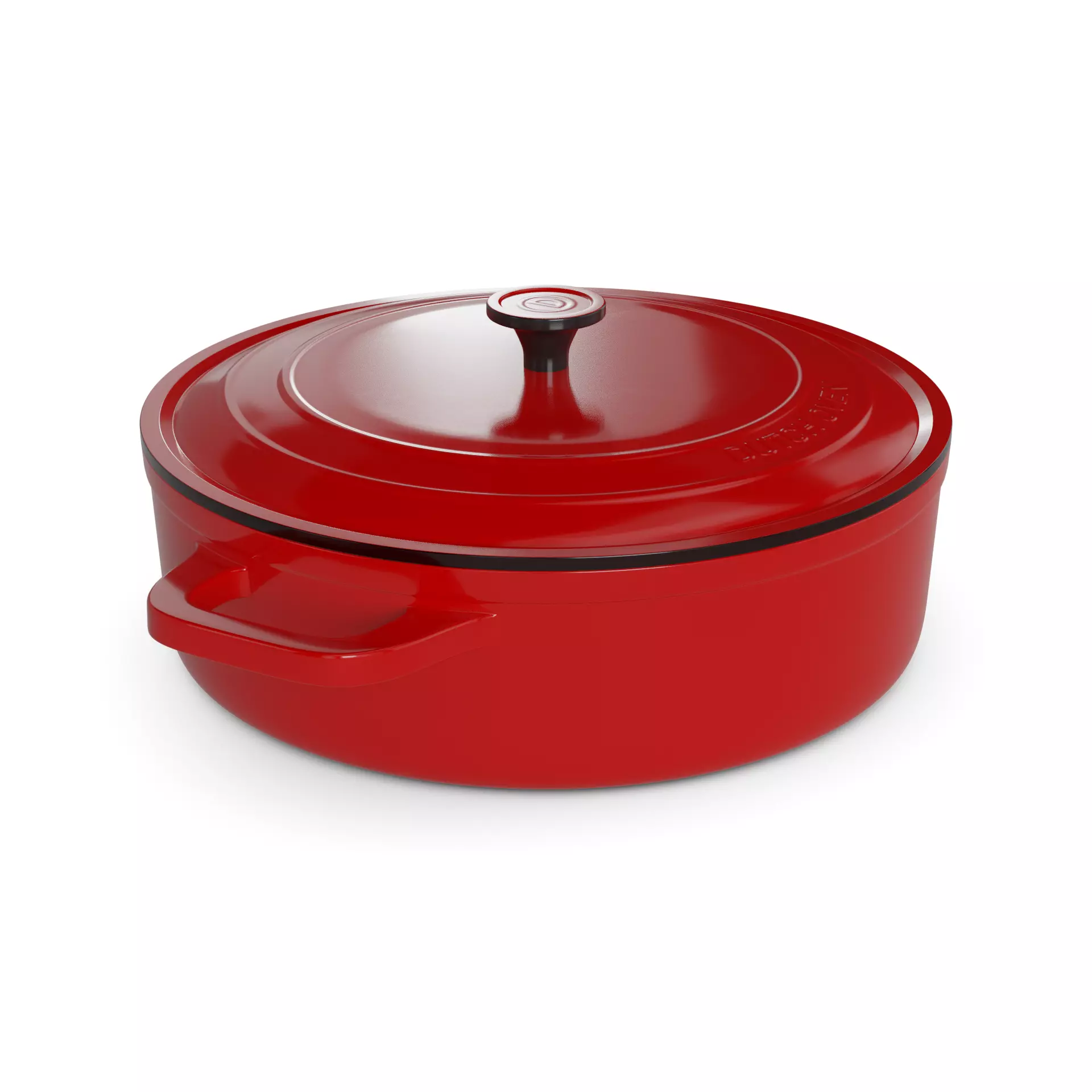 Pots and frying pans Cast Iron Dutch Oven Free low-poly 3D model