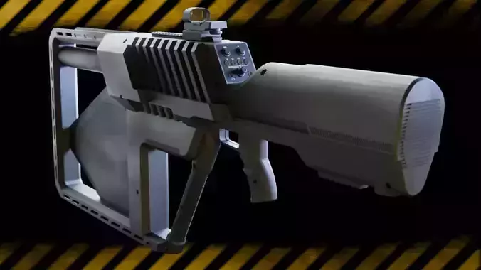 Drone Defense Low-poly 3D model