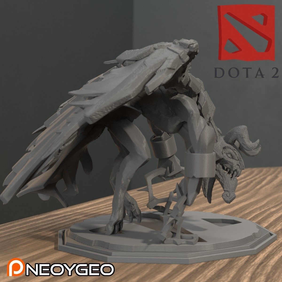 VISAGE - DOTA 2 3D print model_2