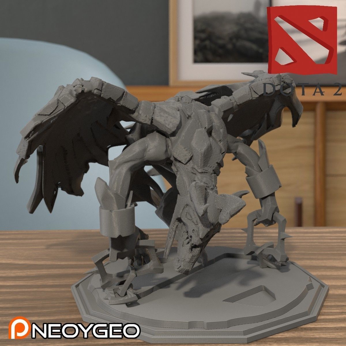 VISAGE - DOTA 2 3D print model_3