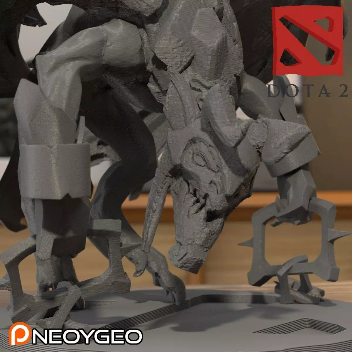 VISAGE - DOTA 2 3D print model_0