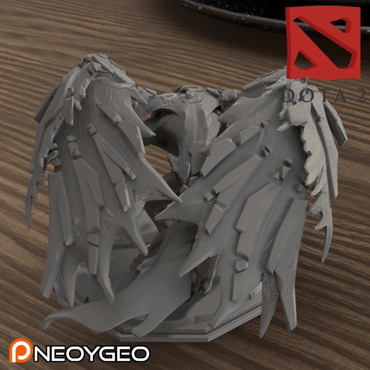 VISAGE - DOTA 2 3D print model_4