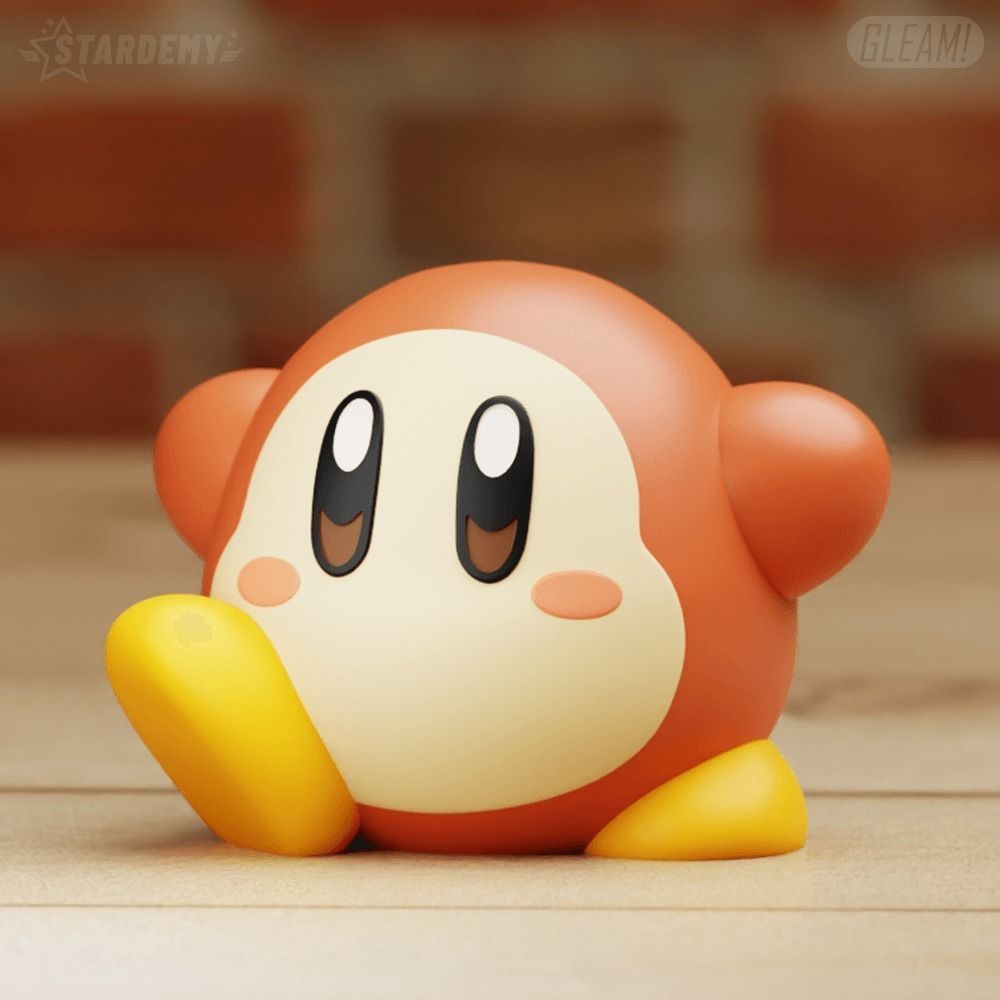 Waddle Dee Kirby Chibi 3 models 3D print model_4