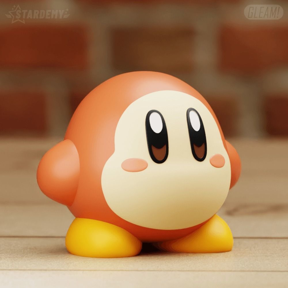 Waddle Dee Kirby Chibi 3 models 3D print model_1