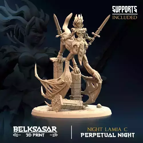 Night Lamia C Topless