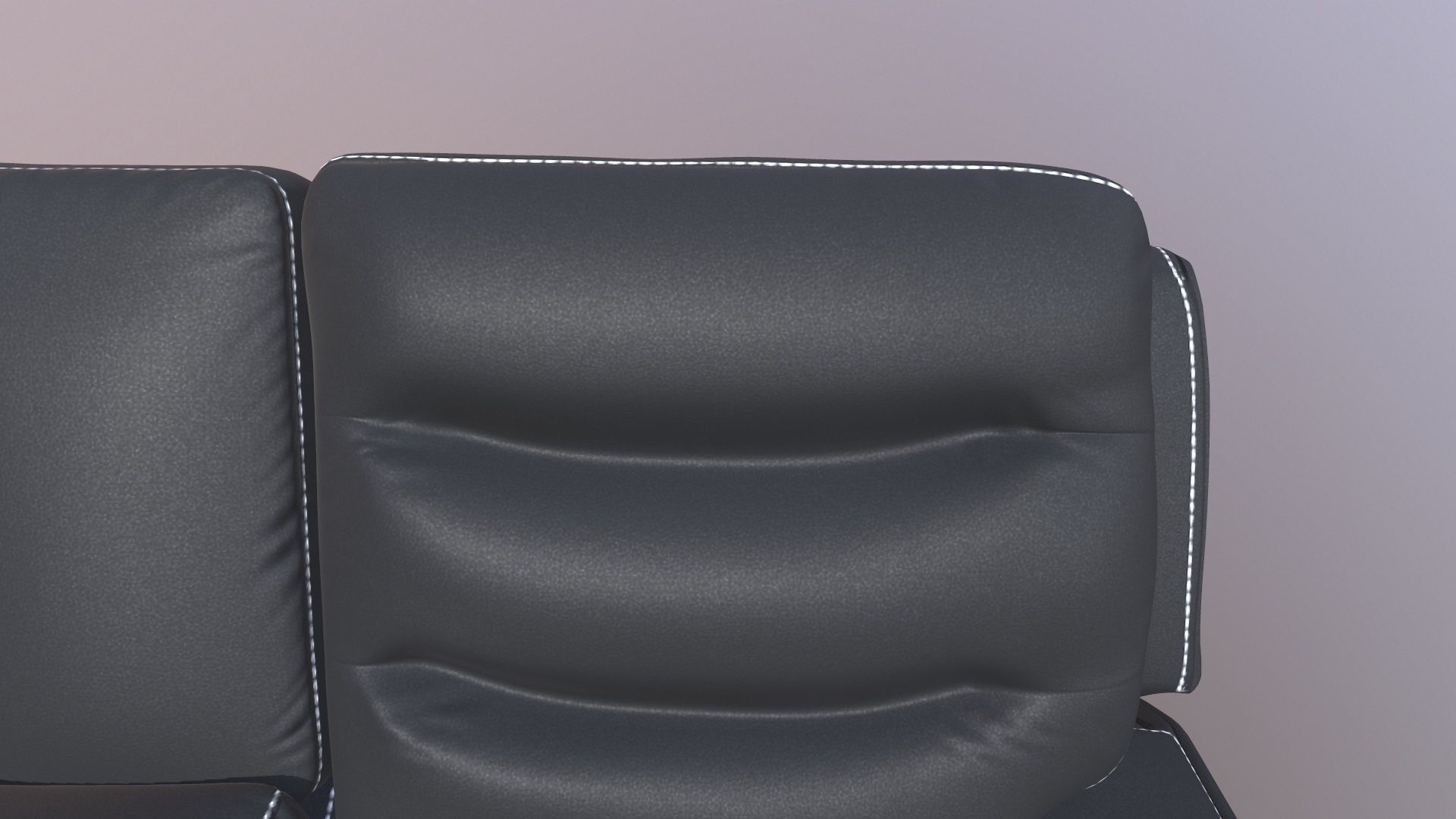 Recliner Sofa 3D model_7