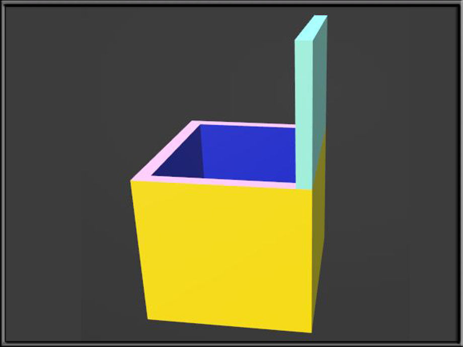 BOX 02 Low-poly 3D model_2