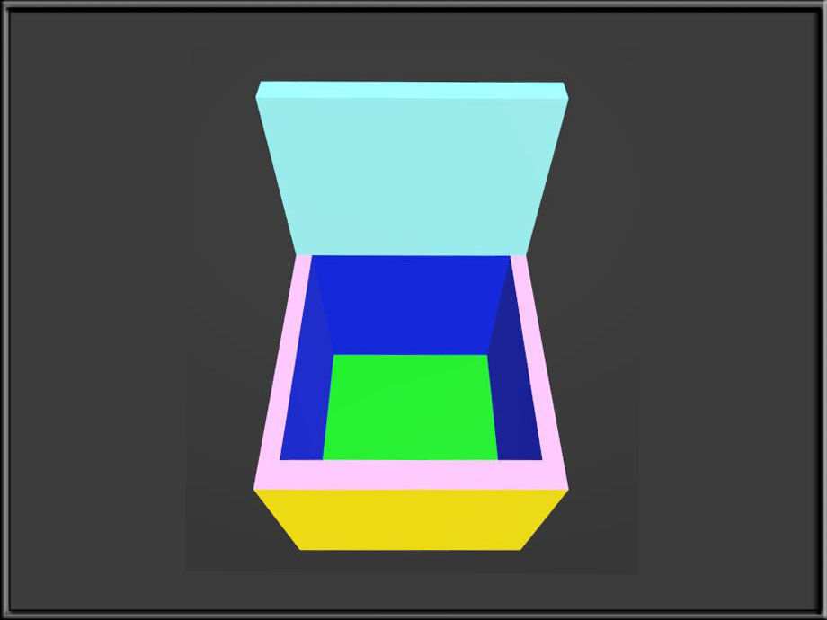 BOX 02 Low-poly 3D model_1