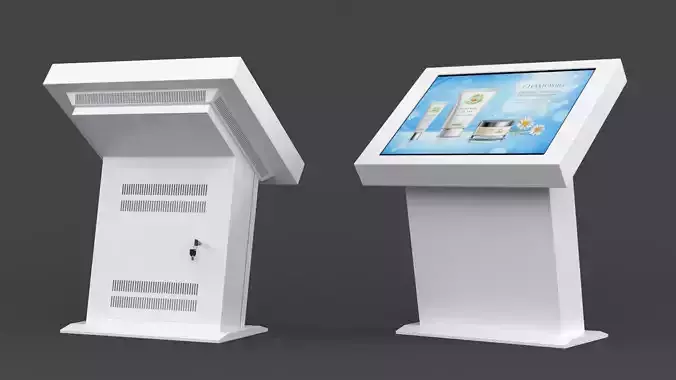 Digital Kiosk 3D model
