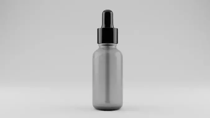 Dropper bottle 3D model