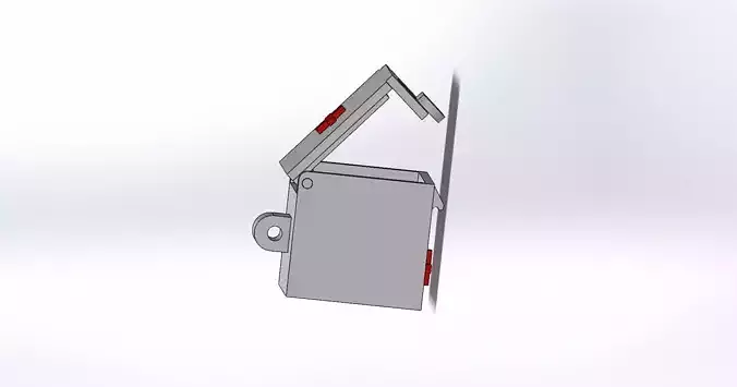 Medicine Box Keychain 