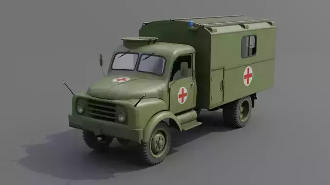 Hanomag AL 28 Military Ambulance