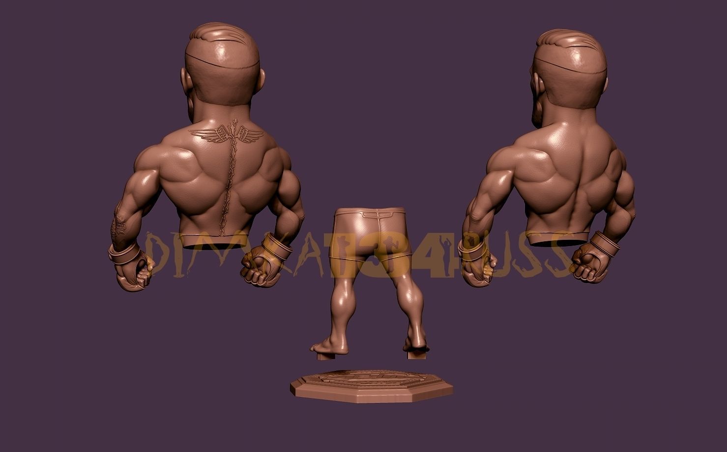 conor mcgregor 3D print model_2