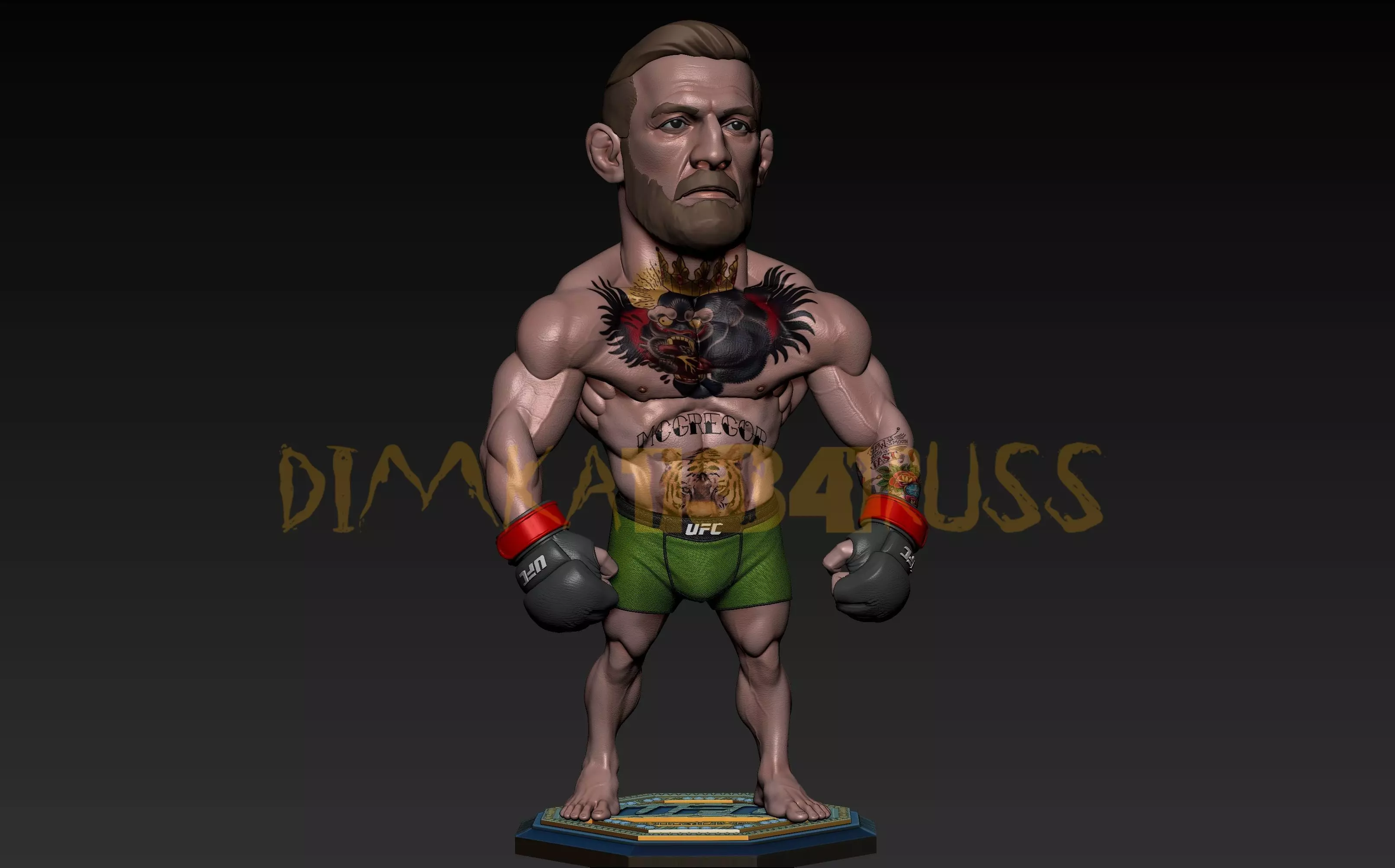 conor mcgregor 3D print model_0