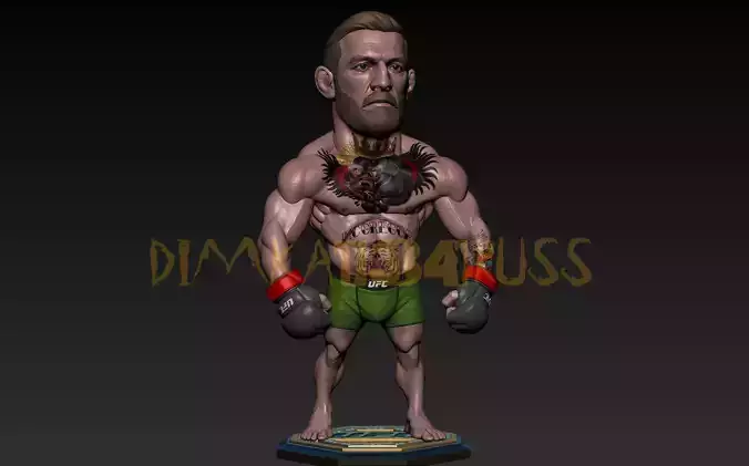 conor mcgregor 3D print model
