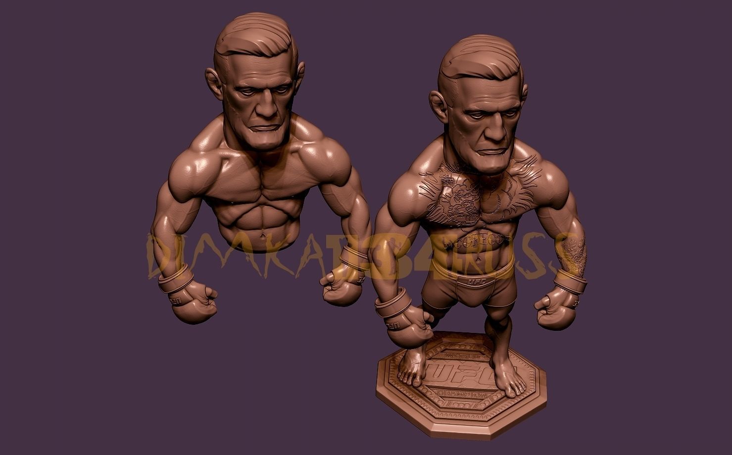 conor mcgregor 3D print model_19