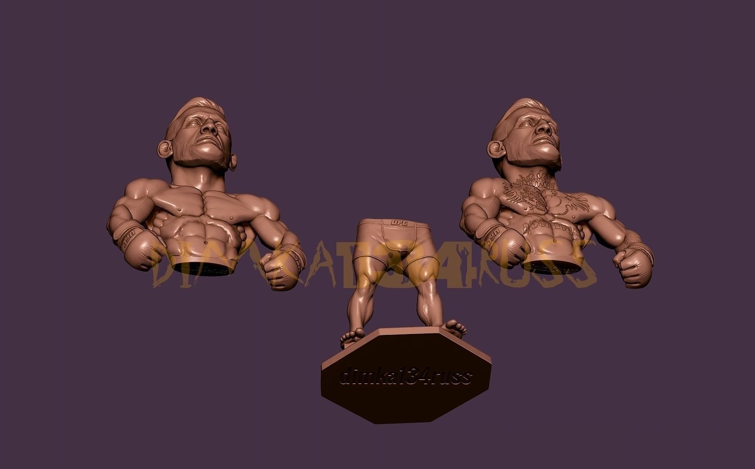 conor mcgregor 3D print model_25