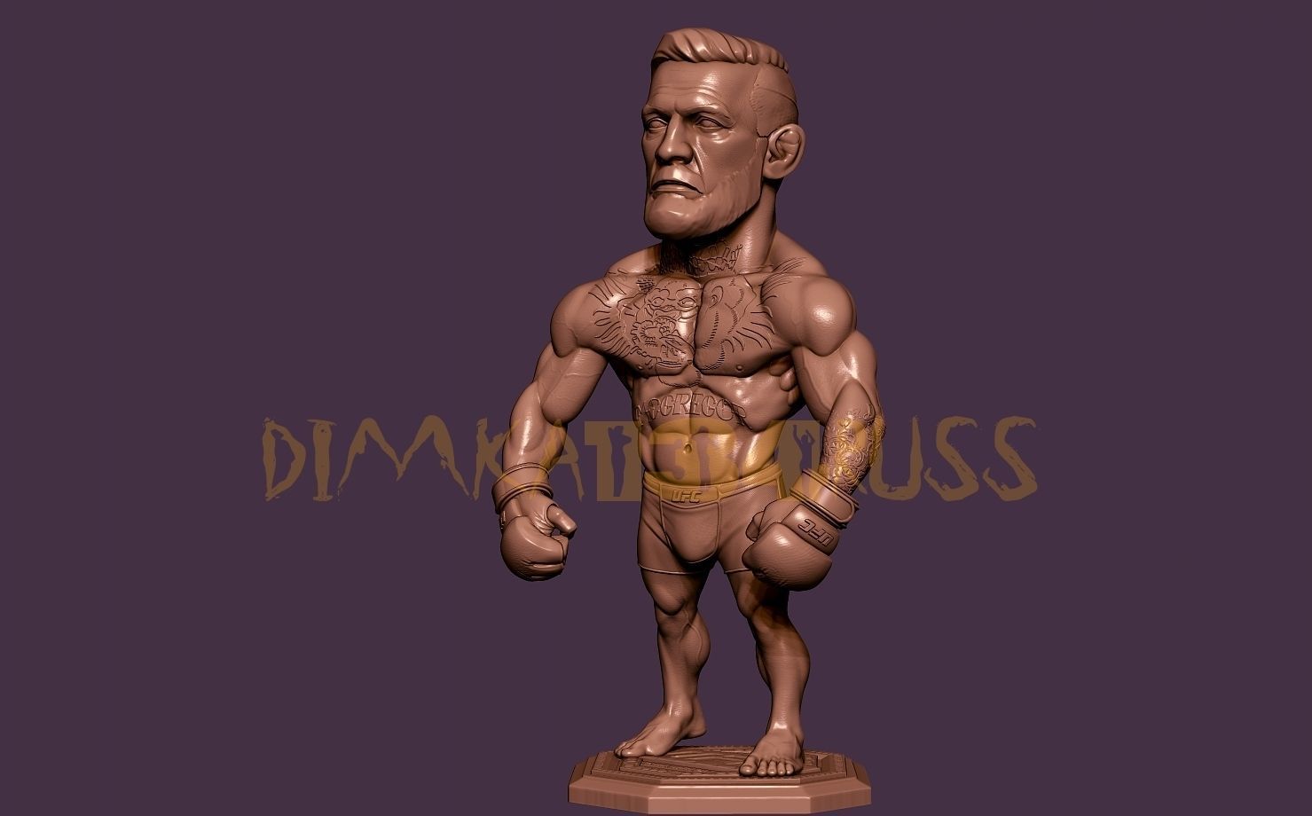 conor mcgregor 3D print model_6