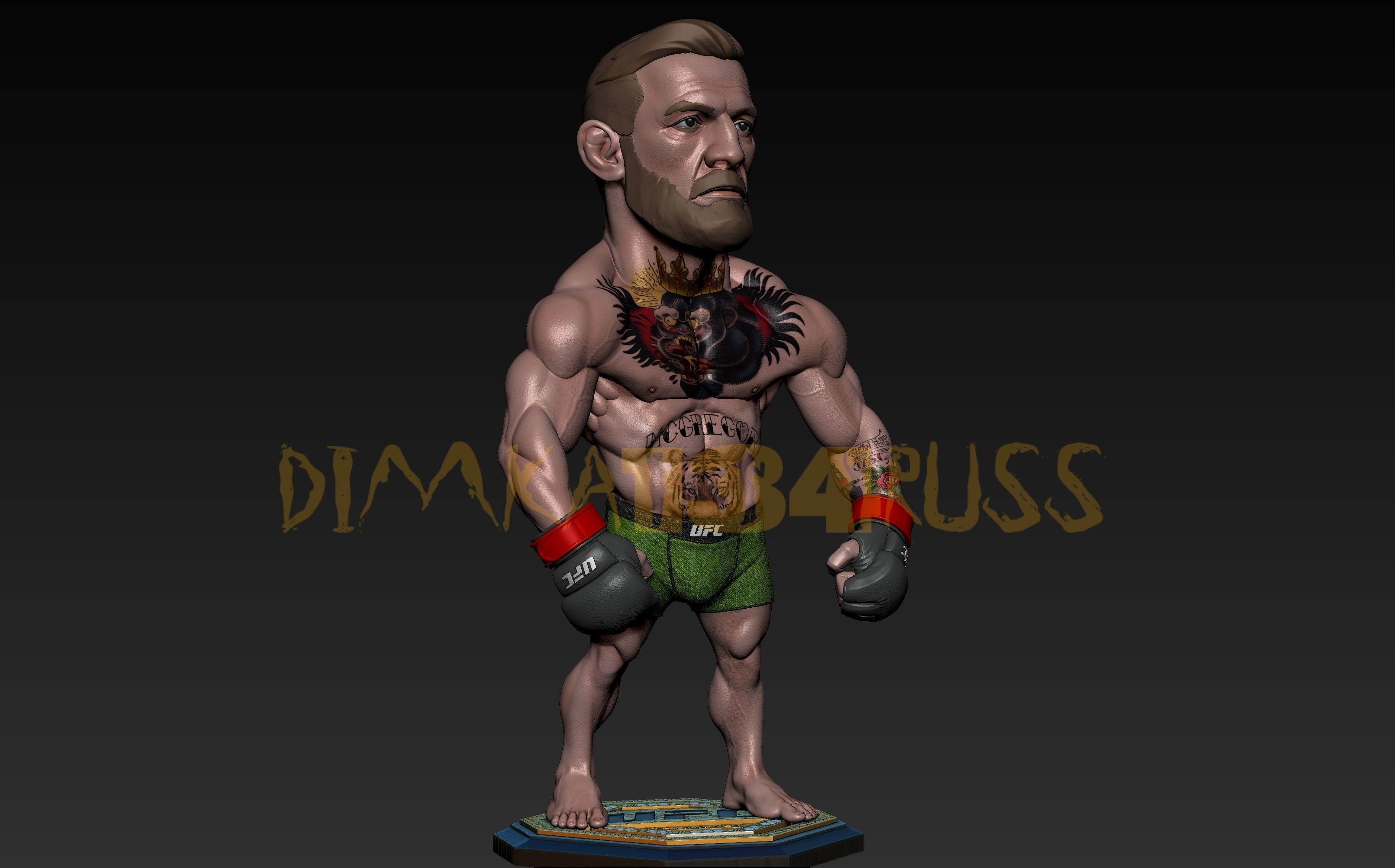conor mcgregor 3D print model_15