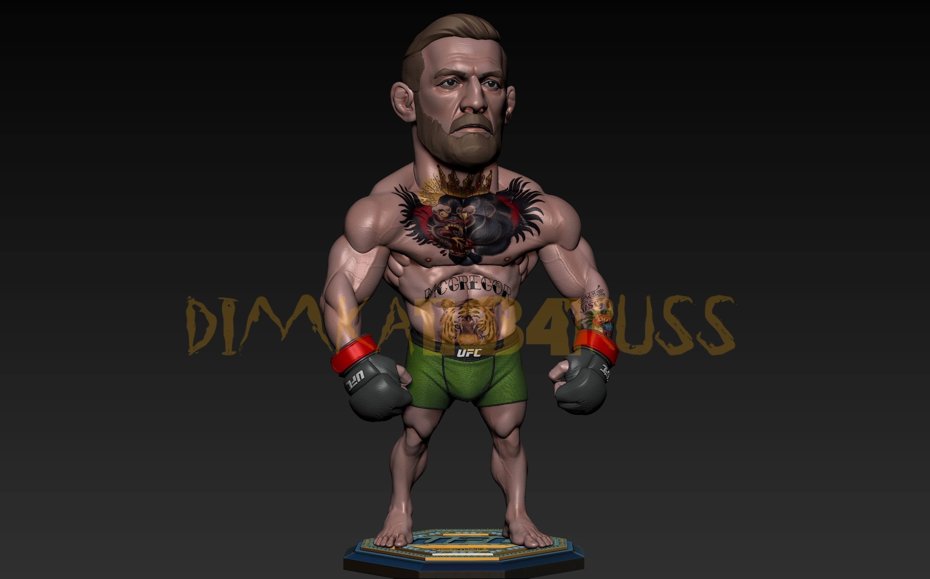 conor mcgregor 3D print model_23