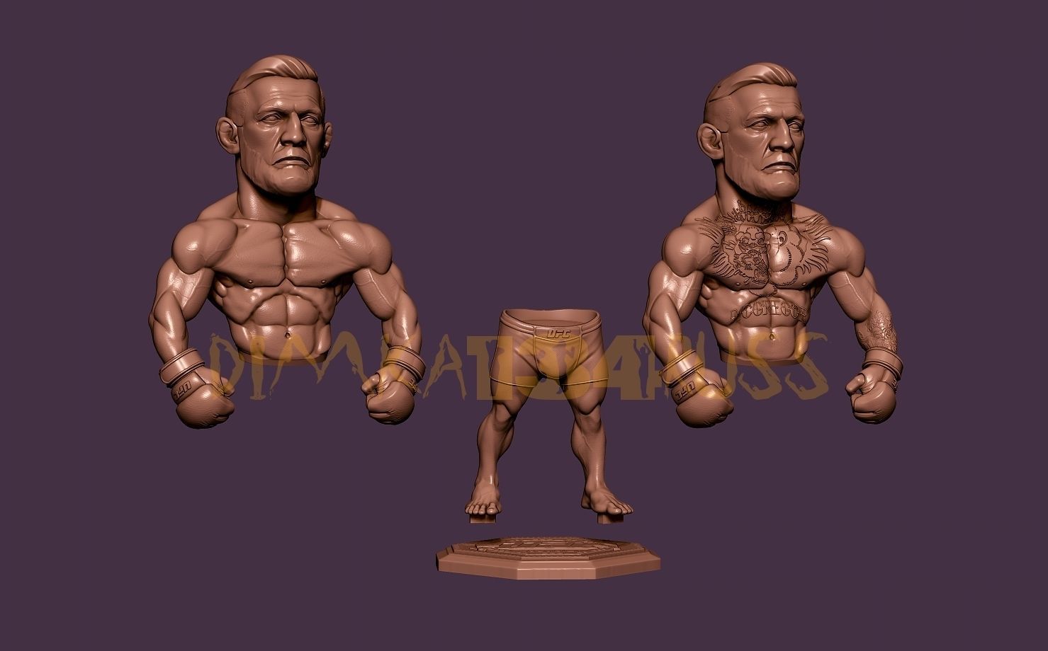 conor mcgregor 3D print model_11