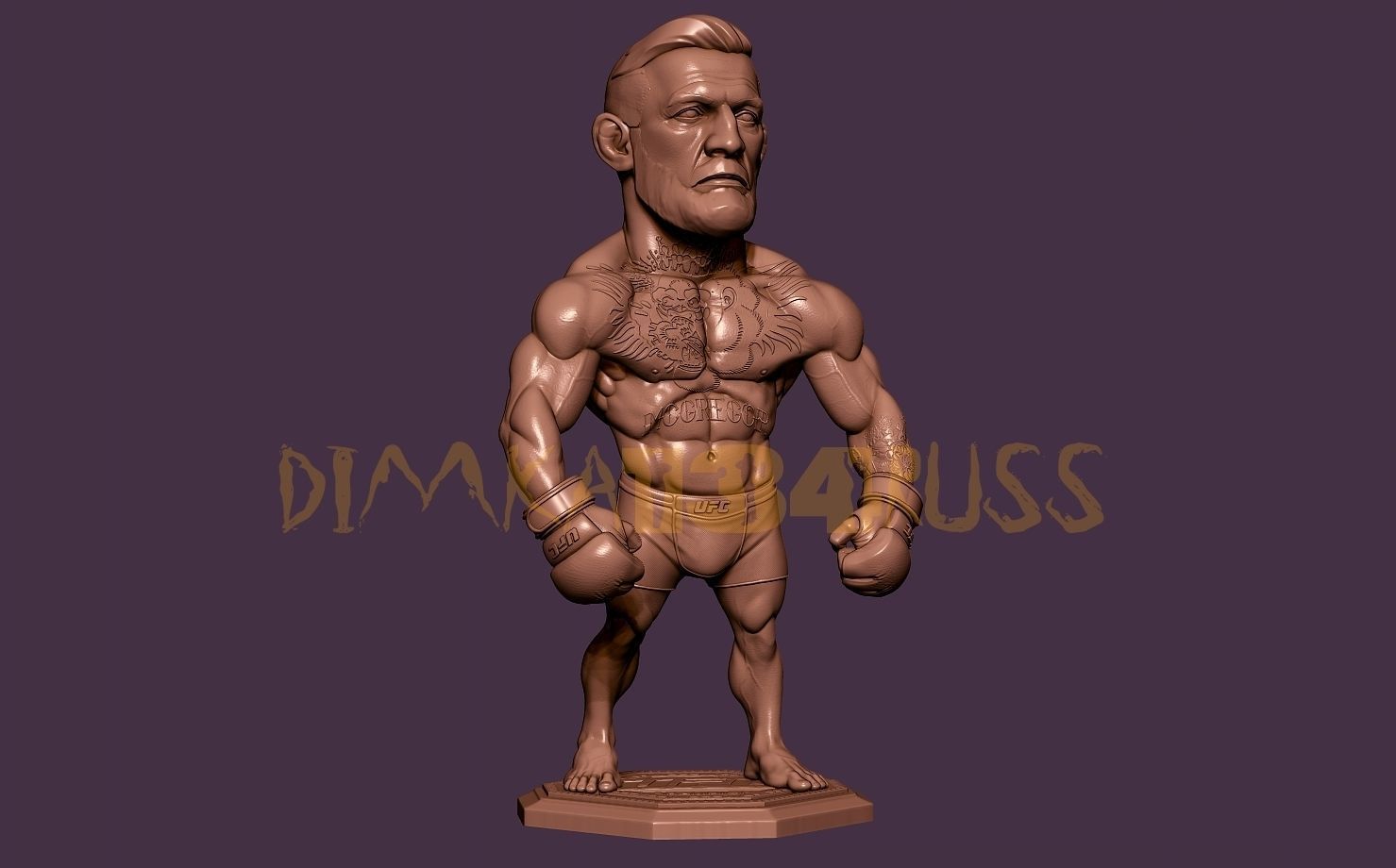 conor mcgregor 3D print model_4