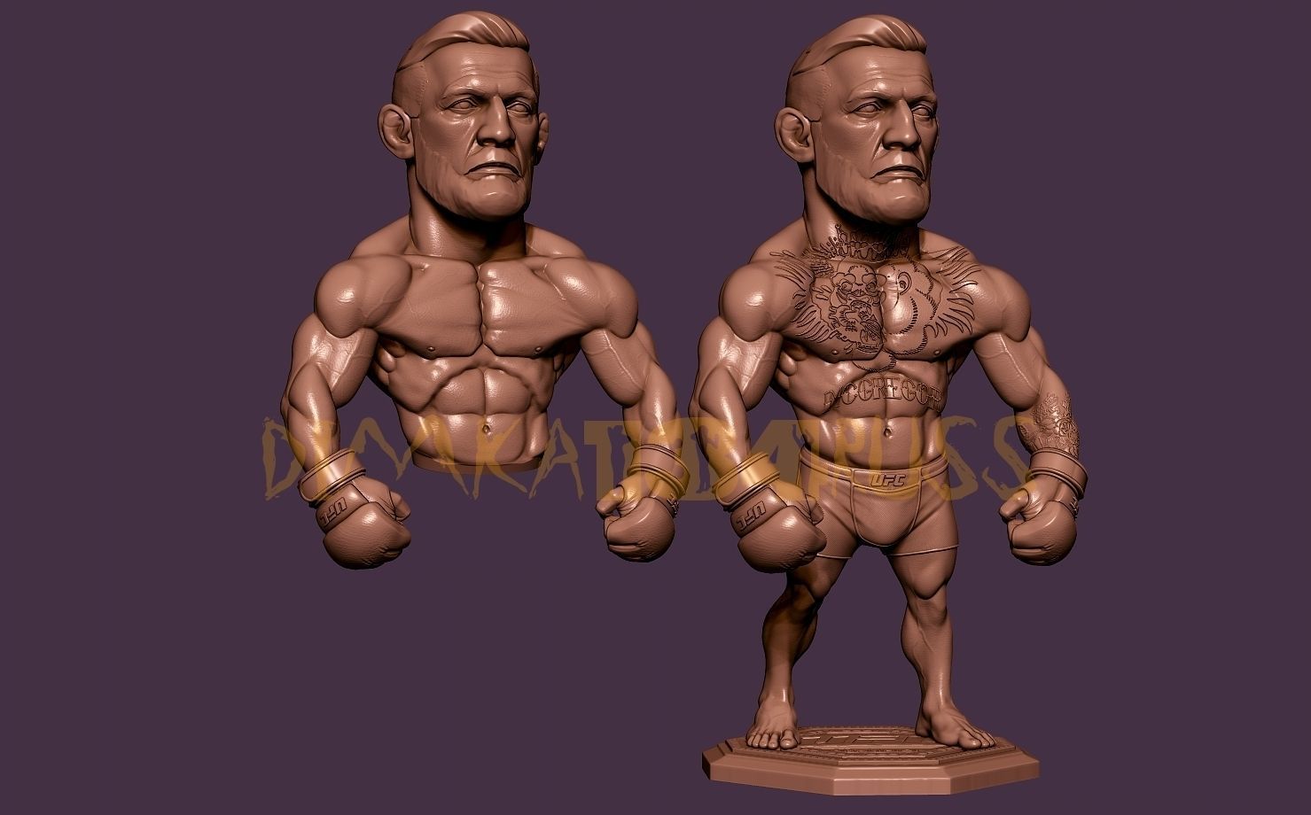conor mcgregor 3D print model_14