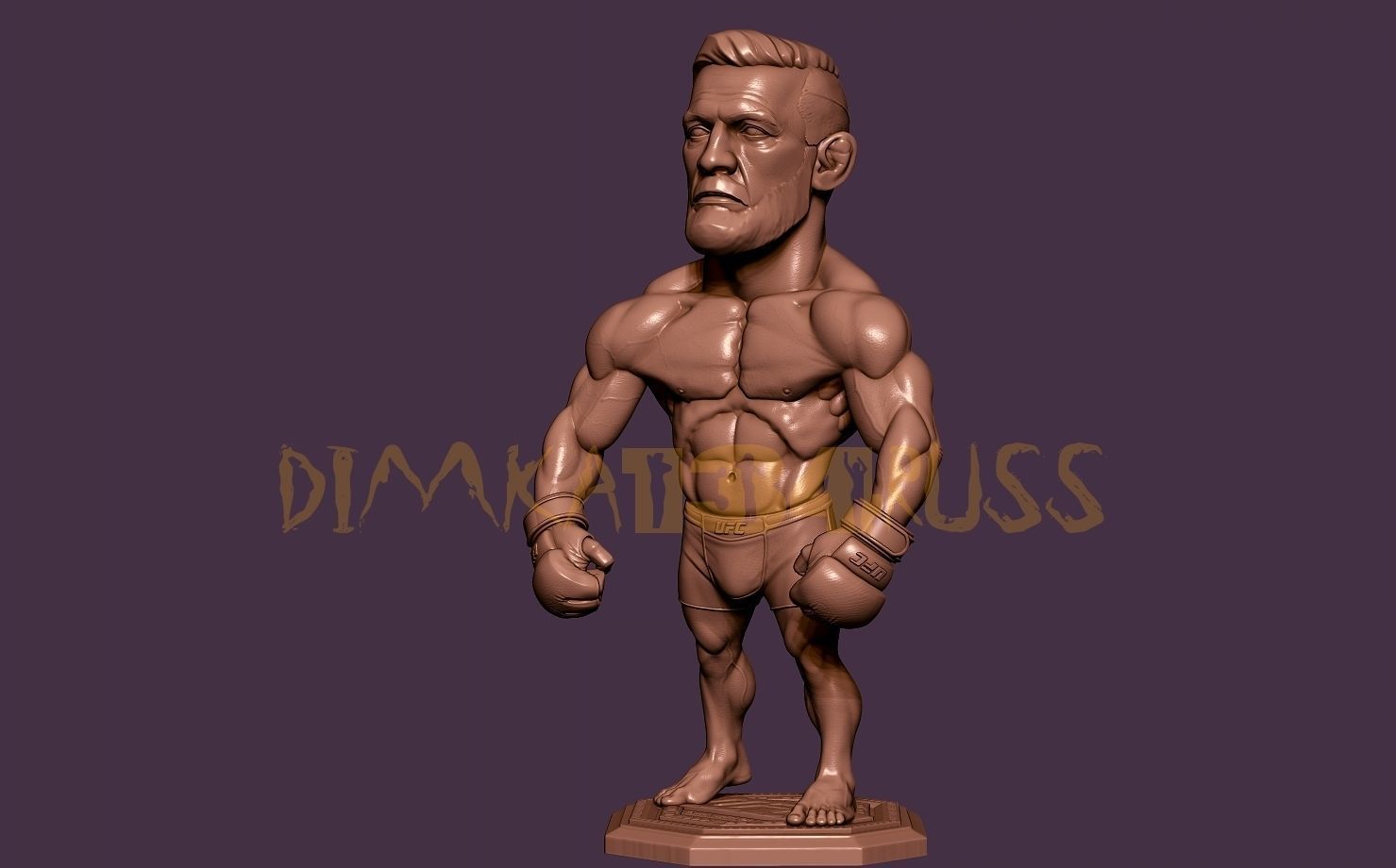 conor mcgregor 3D print model_5