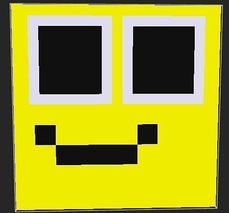 Smiley Face Free low-poly 3D model