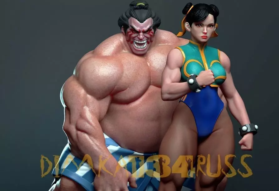 STREET FIGHTER 3D print model