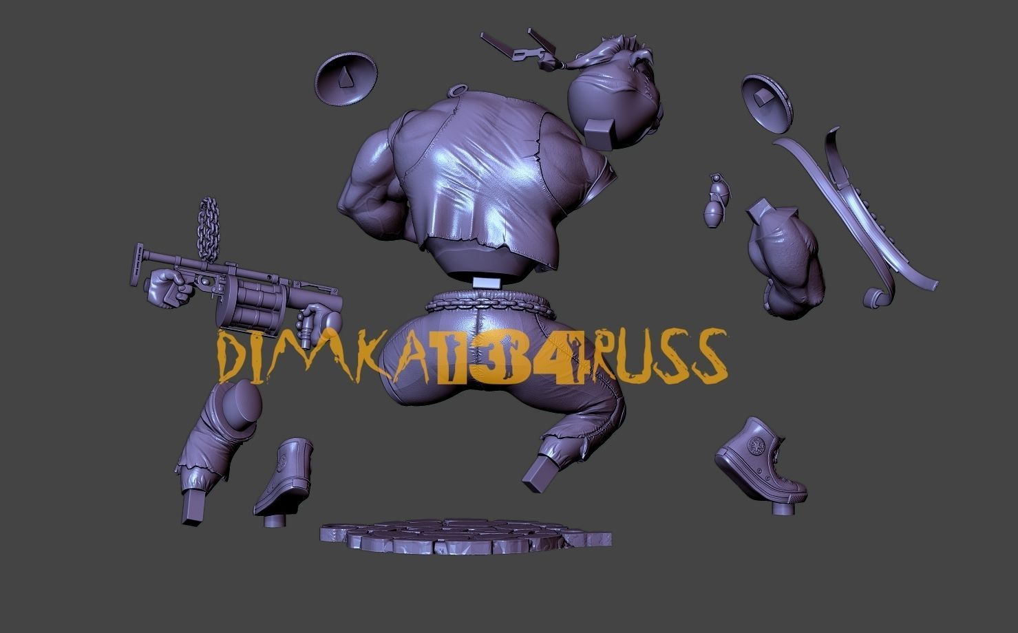 bebop 3D print model_9