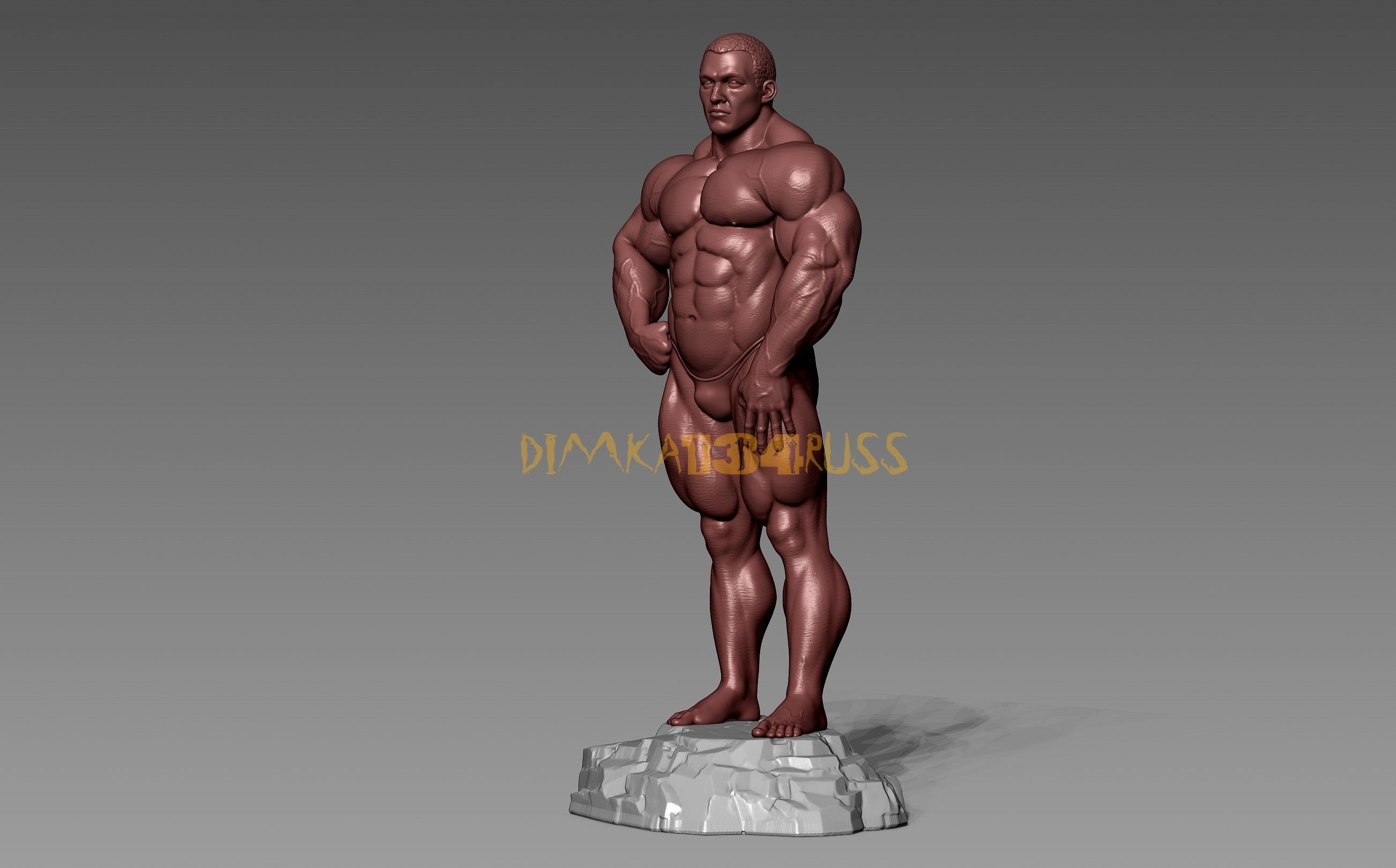 bodybuilding 3D print model_15