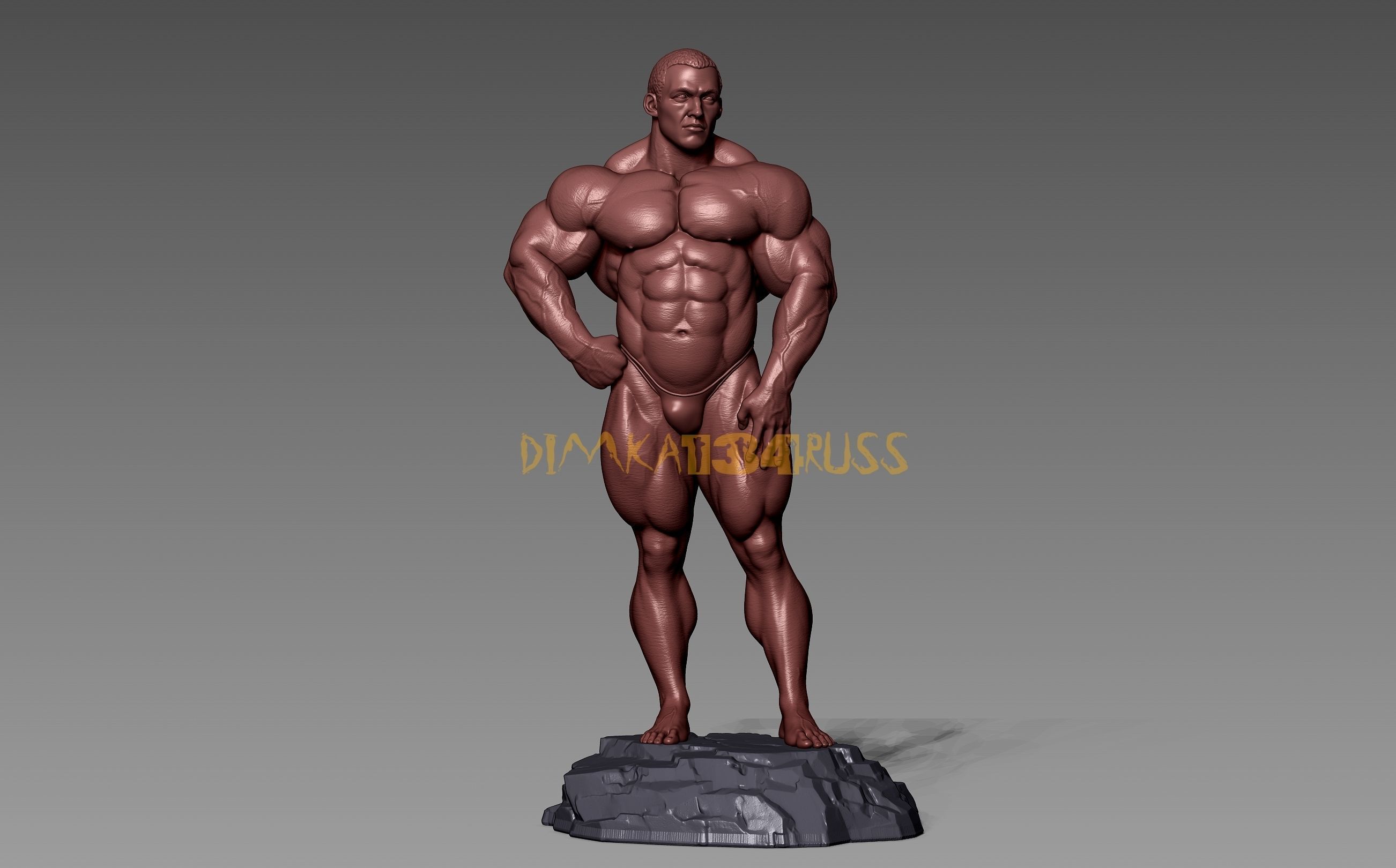 bodybuilding 3D print model_18