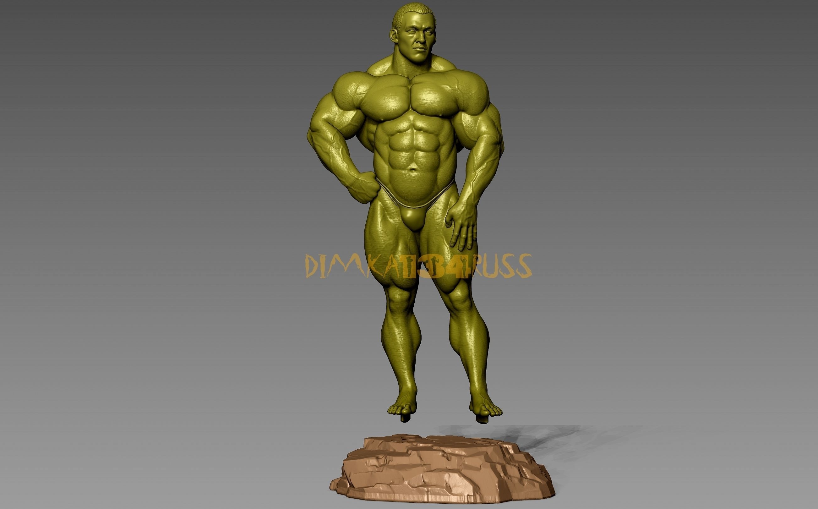 bodybuilding 3D print model_20