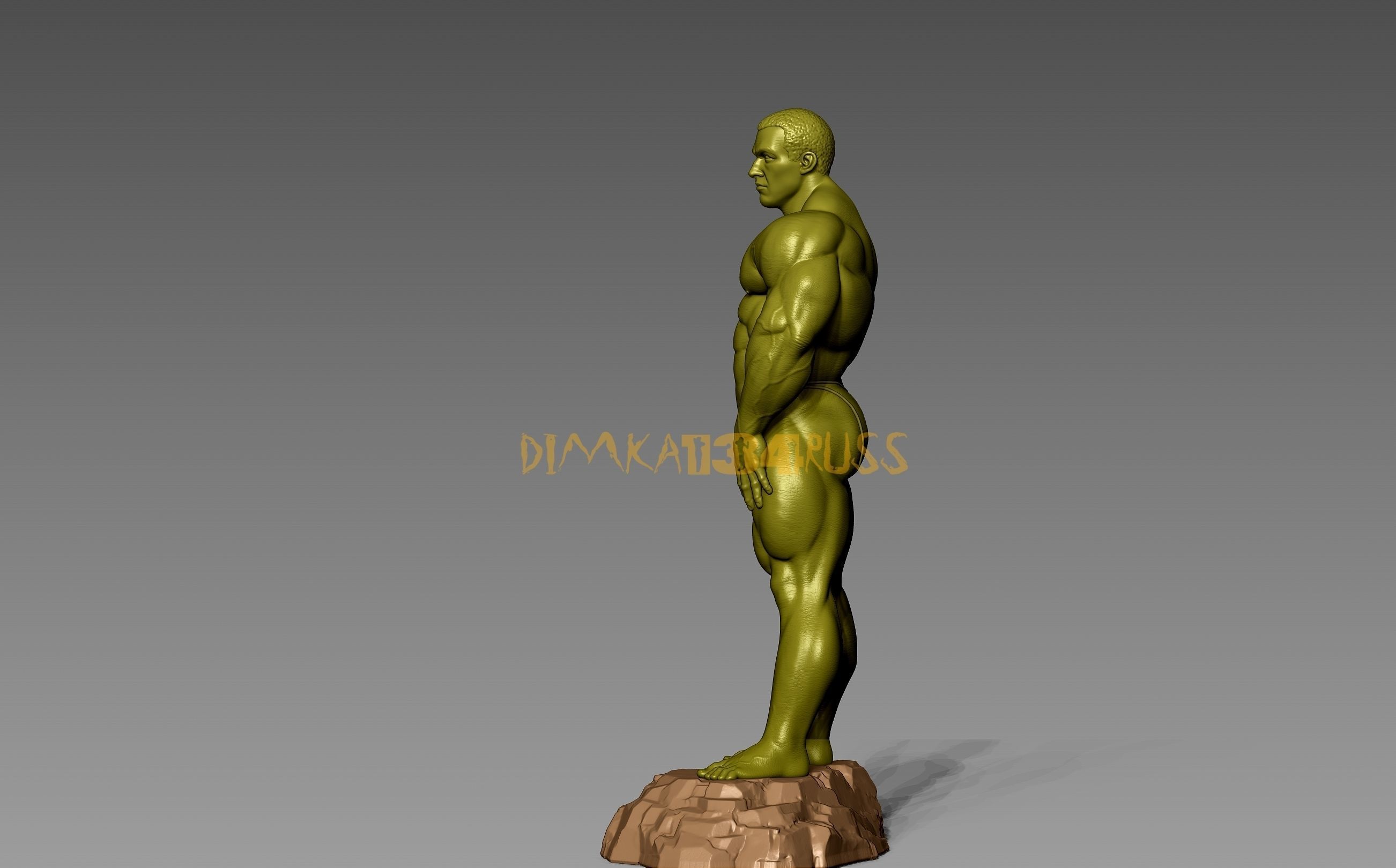 bodybuilding 3D print model_21