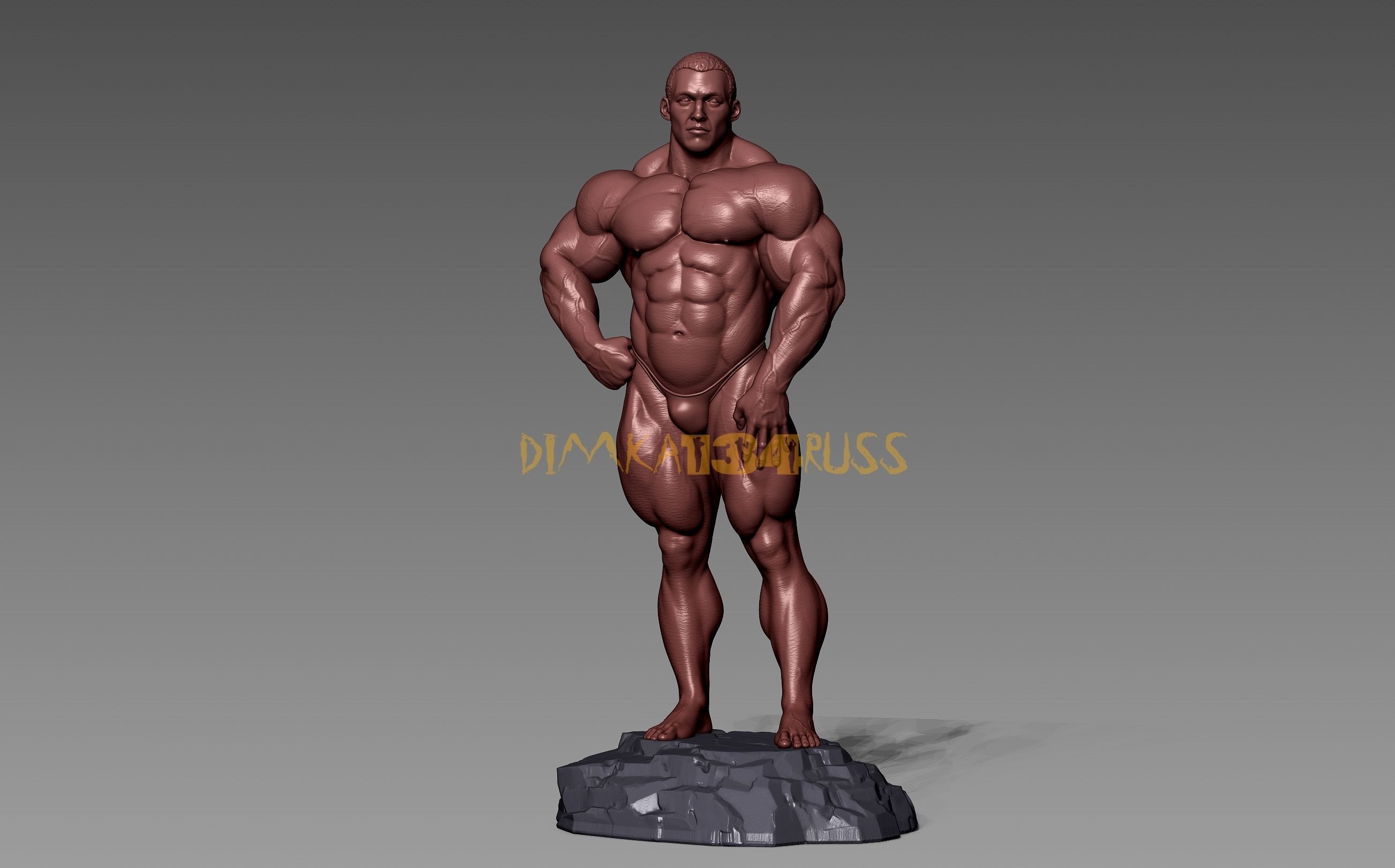 bodybuilding 3D print model_19
