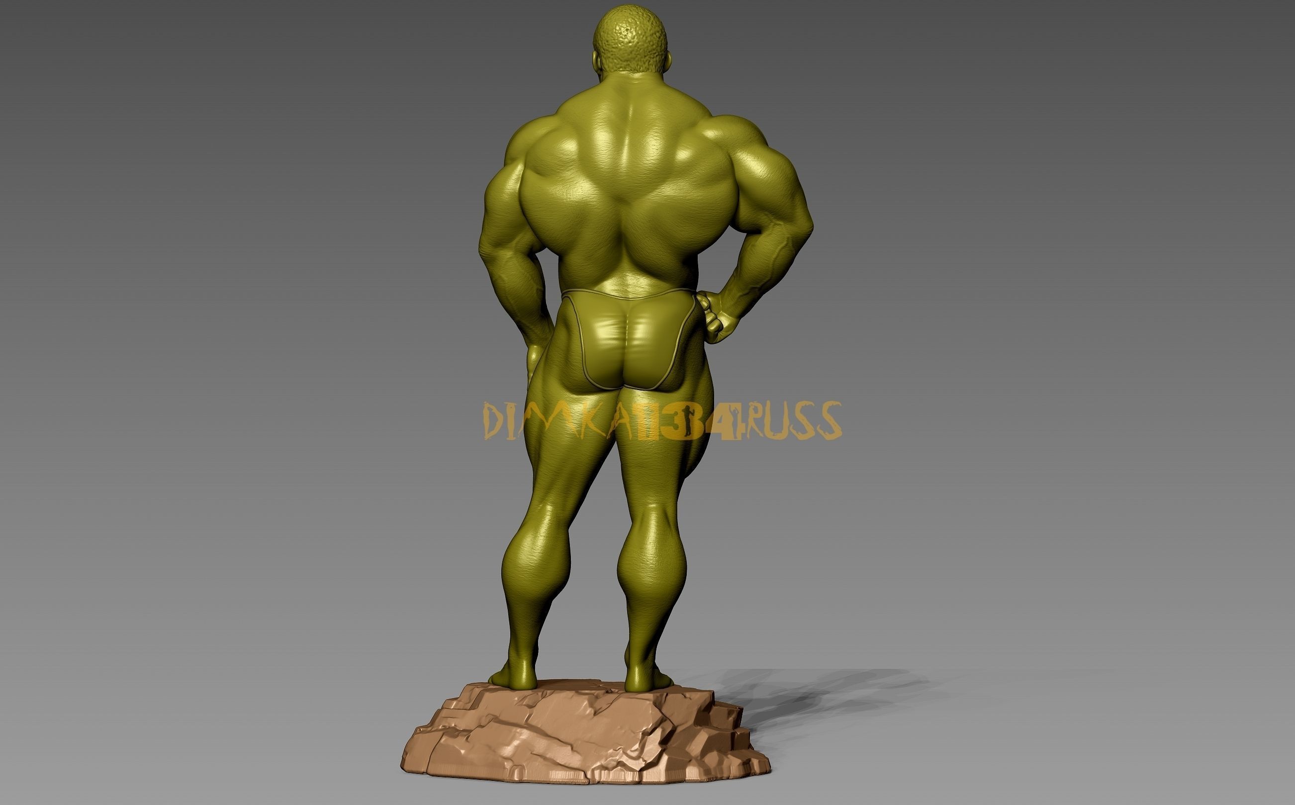 bodybuilding 3D print model_3