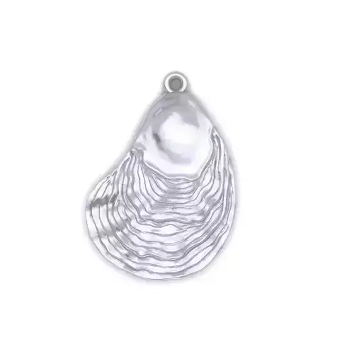 Oyster pendant 3D print model