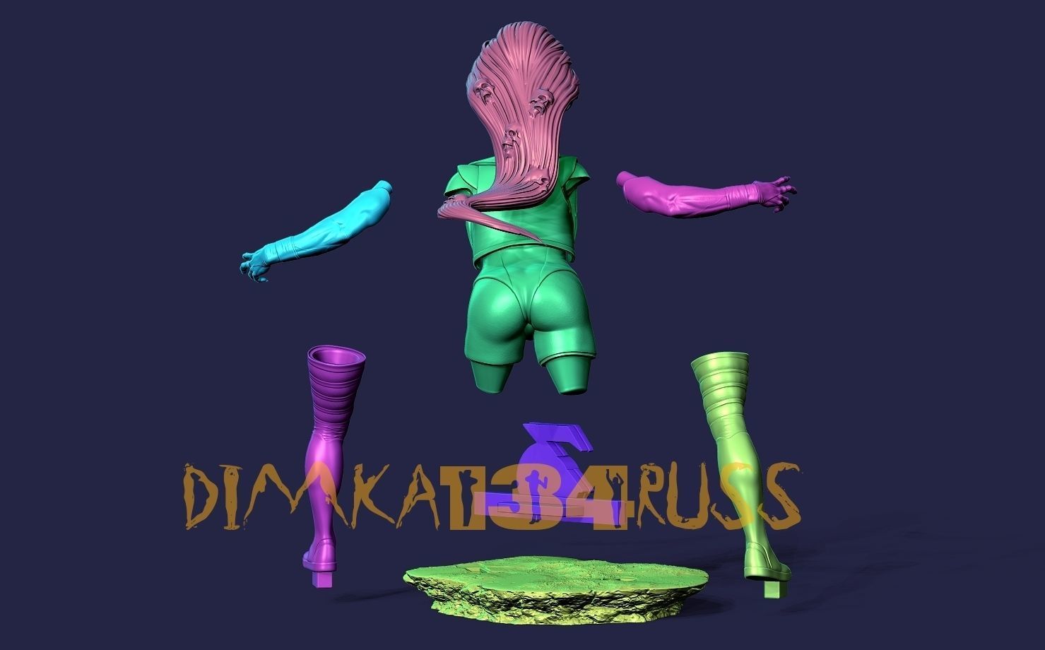 sindel stl 3D print model_4