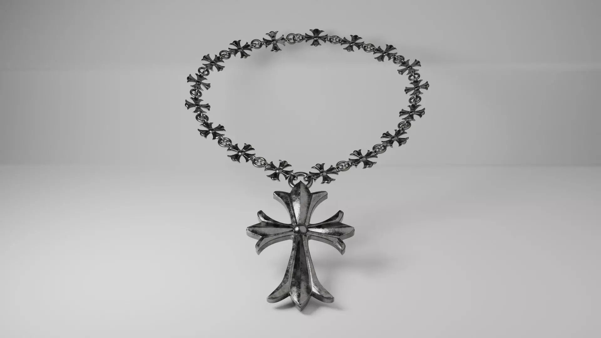 Chrome Hearts Necklace  3D model_0