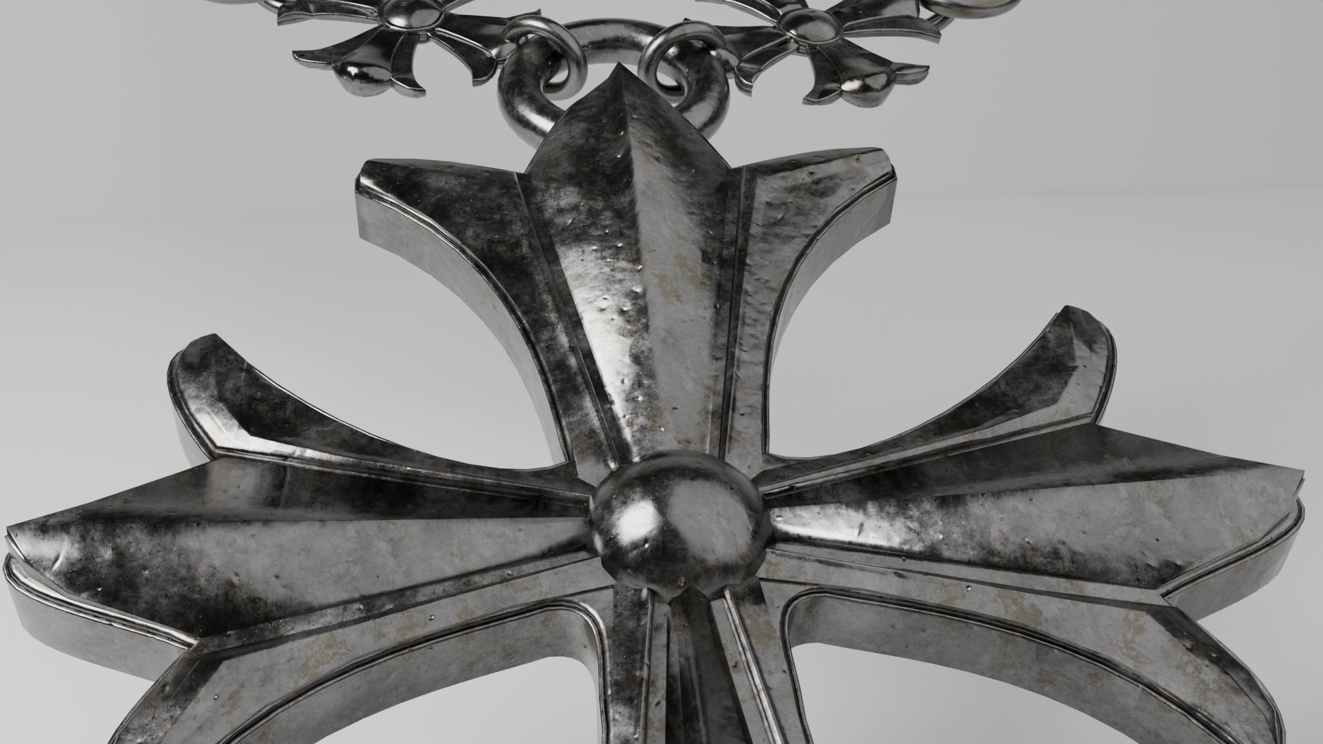 Chrome Hearts Necklace  3D model_1