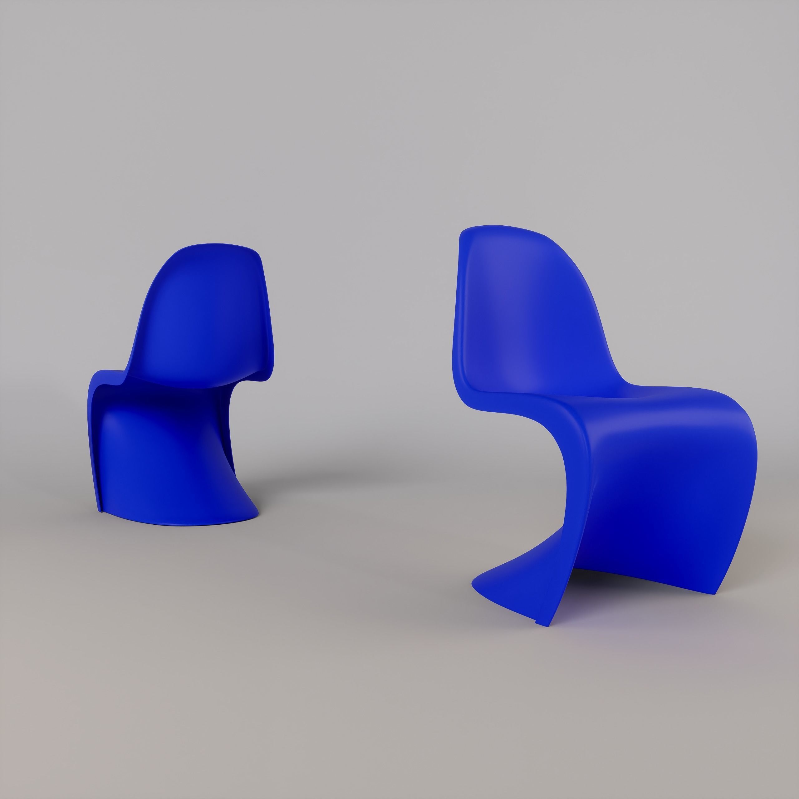 Panton Chair - High-Quality 3D Model 3D model_4