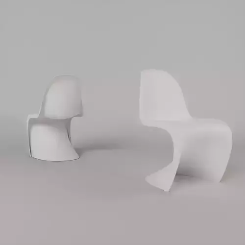 Panton Chair - High-Quality 3D Model 
