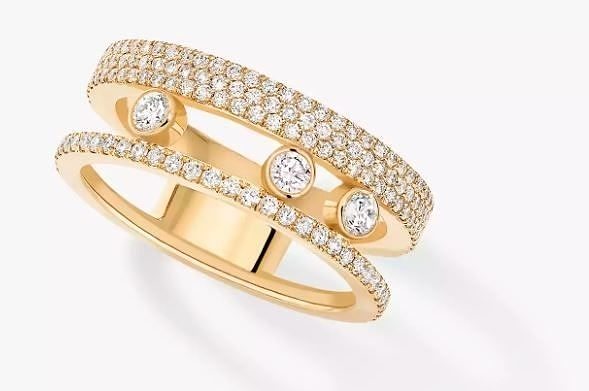 Messika diamond  ring 3 dm