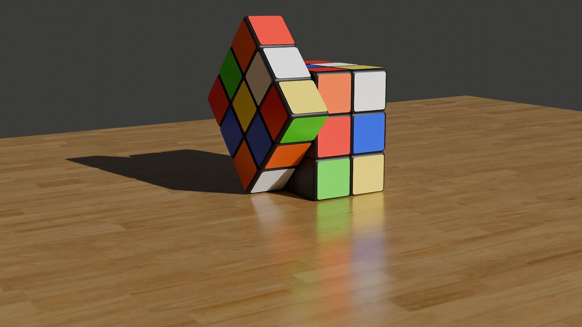 Rubic Cube 3D model_4